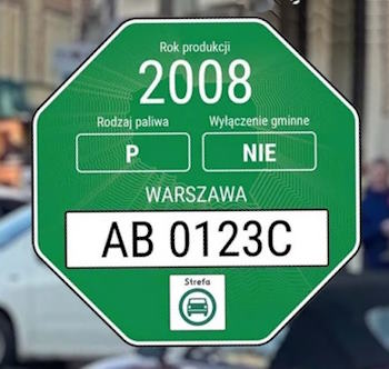 Зона чистого транспорта в Польше